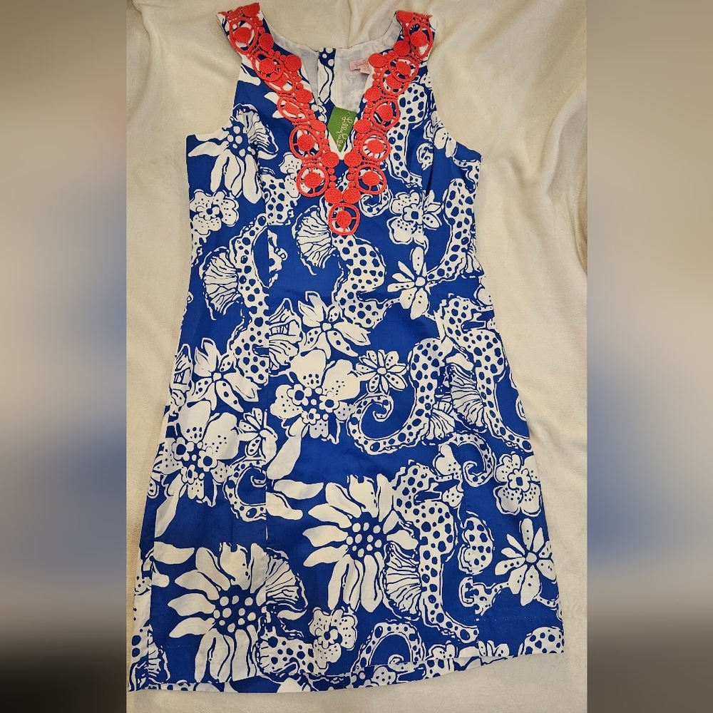 NWT Lilly Pulitzer shift dress, 8